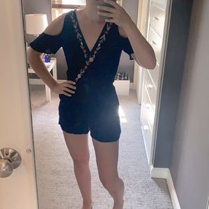 Francesca’s Blue Romper